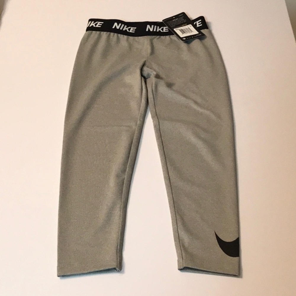 NWT - Girls NIKE grey Dri-Fit leggings
